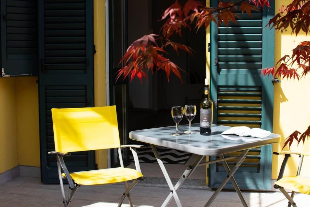Ca' Gialla 2 - Sul Lago Di Lugano, Terrazza E Parcheggio - Cadegliano Viconago Exteriör bild